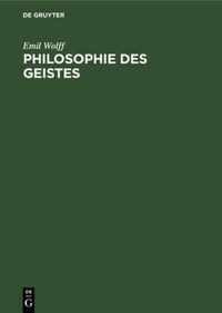 Philosophie Des Geistes