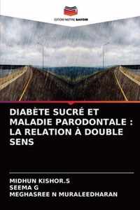 Diabete Sucre Et Maladie Parodontale