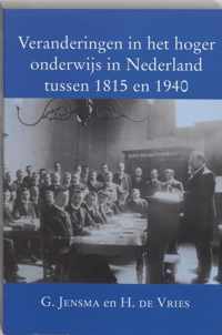 Veranderingen in het hoger onderwijs in Nederland tussen 1815 en 1940