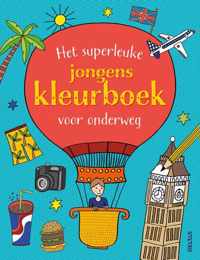 Het Superleuke Jongenskleurboek Voor Onderweg