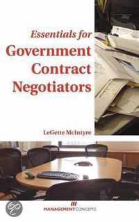 Essentials for Government Contract Negotiators