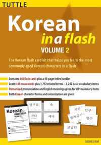 Korean in a Flash Kit Volume 2 Tuttle Flash Cards