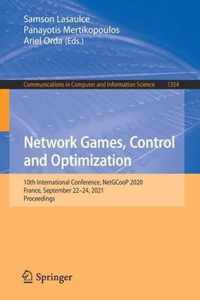 Network Games, Control and Optimization