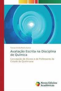 Avaliacao Escrita na Disciplina de Quimica