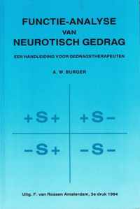 Functie-analyse van neurotisch gedrag : een handleiding voor gedragstherapeuten