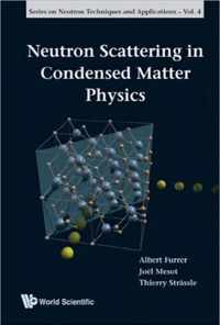 Neutron Scattering In Condensed Matter Physics