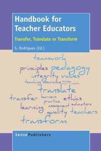 Handbook For Teacher Educators