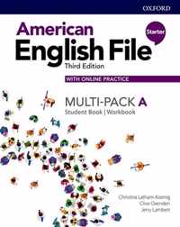 American English File Starter Student BookWorkbook MultiPack A with Online Practice