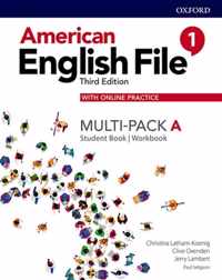 American English File Level 1 Student BookWorkbook MultiPack A with Online Practice