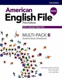 American English File Starter Student BookWorkbook MultiPack B with Online Practice