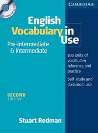 English Vocabulary In Use Pre-Intermediate And Intermediate Book And Cd-Rom Pack