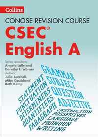 Concise Revision Course - English A - a Concise Revision Course for CSEC (R)