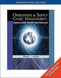 Operations and Supply Chain Management