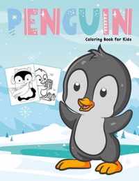 Penguin Coloring Book for Kids