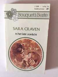 In het late zonlicht