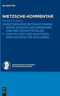 Kommentar Zu Nietzsches Unzeitgemassen Betrachtungen