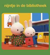 nijntjes avonturen groot en klein  -   nijntje in de bibliotheek