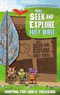 NIrV, Seek and Explore Holy Bible, Leathersoft, Tan