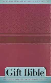 NIrV, Gift Bible, Leathersoft, Pink