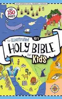 NIrV, The Illustrated Holy Bible for Kids, Hardcover, Full Color, Comfort Print