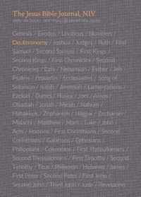 The Jesus Bible Journal, Deuteronomy, NIV, Paperback, Comfort Print