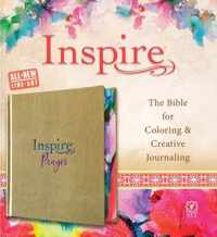 NLT Inspire PRAYER Bible, Hardcover, Metallic Gold