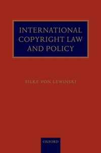 International Copyright Law And Policy