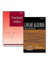 Linear Algebra and Its Applications, Second Edition + Functional Analysis Set