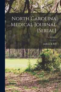 North Carolina Medical Journal [serial]; v.35(1895)