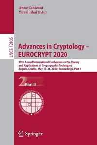 Advances in Cryptology EUROCRYPT 2020