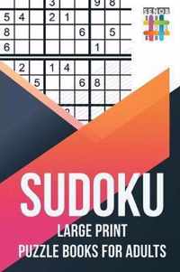 Sudoku Large Print Puzzle Books for Adults