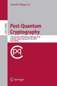 Post-Quantum Cryptography