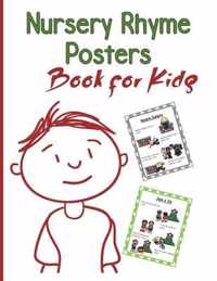 Nursery Rhymes Posters Book for kids