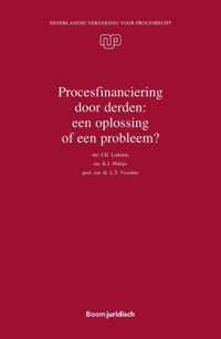 NVvP-reeks 37 -   Procesfinanciering door derden: een oplossing of een probleem?