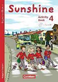 Sunshine 4. Jahrgangsstufe. Activity Book mit Audio-CD und Minibildkarten. Bayern