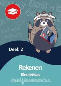 Oefenboeken De Bijlesmeester  - De Bijlesmeester Kleuterklas Rekenen - Deel 2 Oefenboek