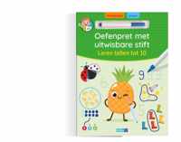 Oefenpret met uitwisbare stift - Leren tellen tot 10