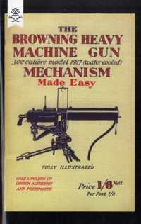 Browning Heavy Machine Gun .300 Calibre Model 1917 (Water Cooled) Mechanism Made Easy