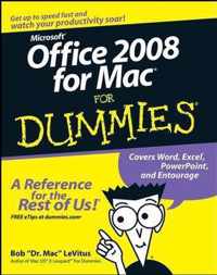 Office 2008 for Mac For Dummies