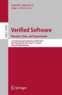 Verified Software. Theories, Tools, and Experiments