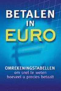 Betalen in euro - omrekeningstabellen