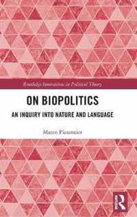 On Biopolitics