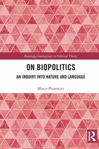 On Biopolitics