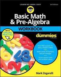 Basic Math and Pre-algebra Workbook for Dummies