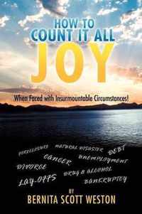 How to Count It ALL Joy