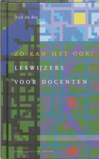 Docentenreeks  -   Zo kan het ook!