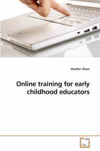 Online training for early childhood educators