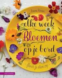 Elke week bloemen op je bord