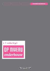 Op niveau 1 vmbo-kgt Uitwerkingen/Lineair