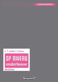 Op niveau 1 vmbo-t/havo Uitwerkingen/Modulair